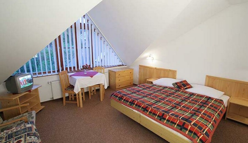 Hotel Helena Rokytnice nad Jizerou - Dvoulůžkový pokoj, Mezonetový čtyřlůžkový pokoj, Třílůžkový pokoj, Čtyřlůžkový pokoj